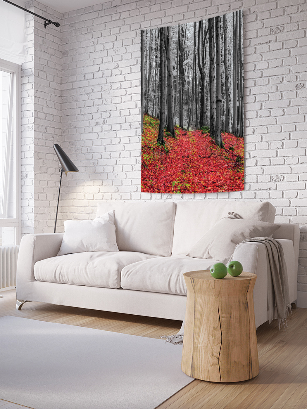 

Вертикальное фотопанно на стену JoyArty Осенний лес 150x200 см, Осенний лес