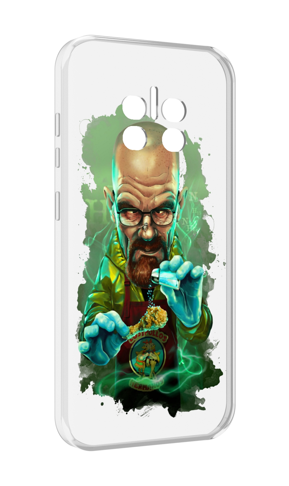 

Чехол MyPads повар для Doogee V11, Прозрачный, Tocco