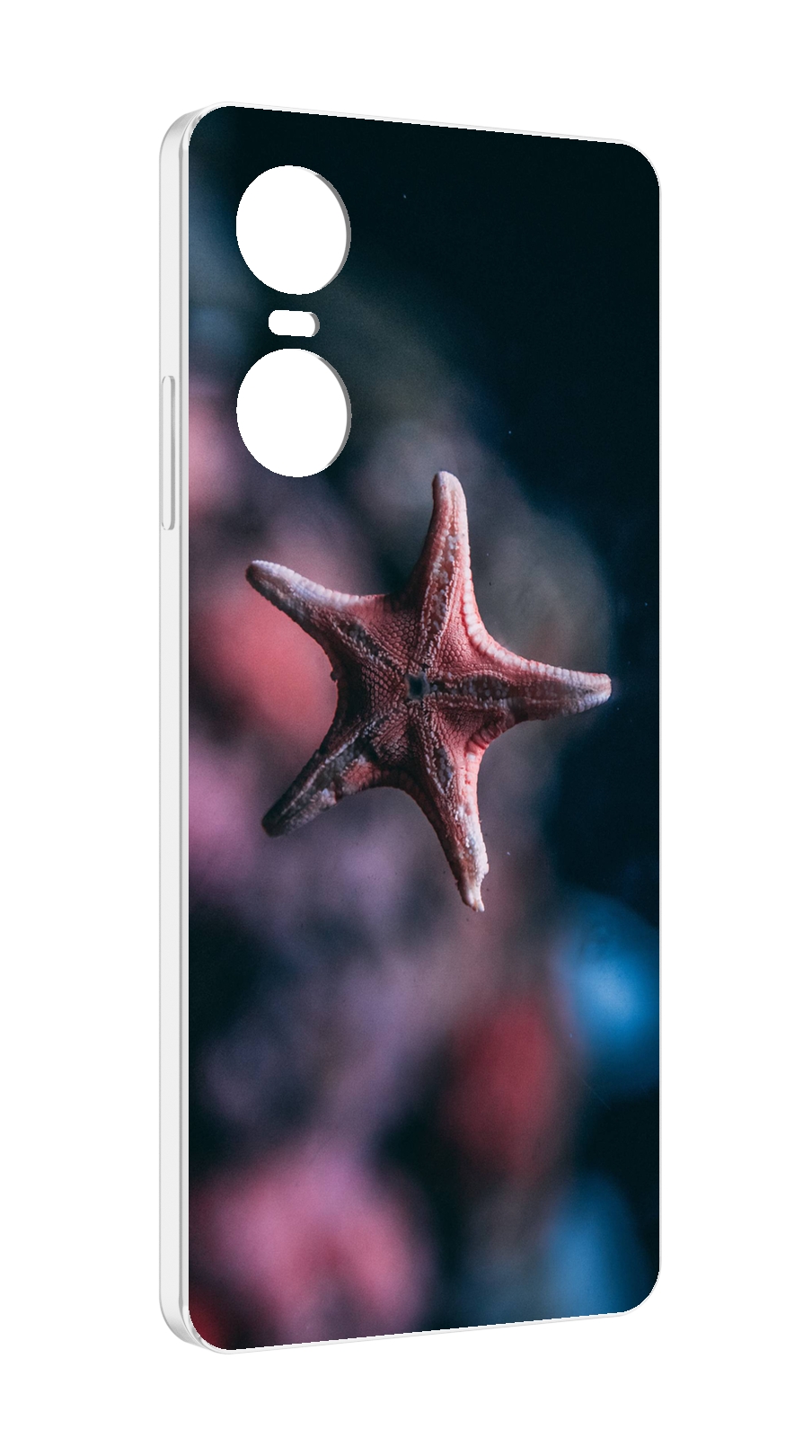 

Чехол MyPads морская-звезда---starfish для Tecno Pop 6 Pro, Прозрачный, Tocco