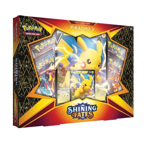 

Карточная игра Pokemon Shining Fates Collection - Pikachu V