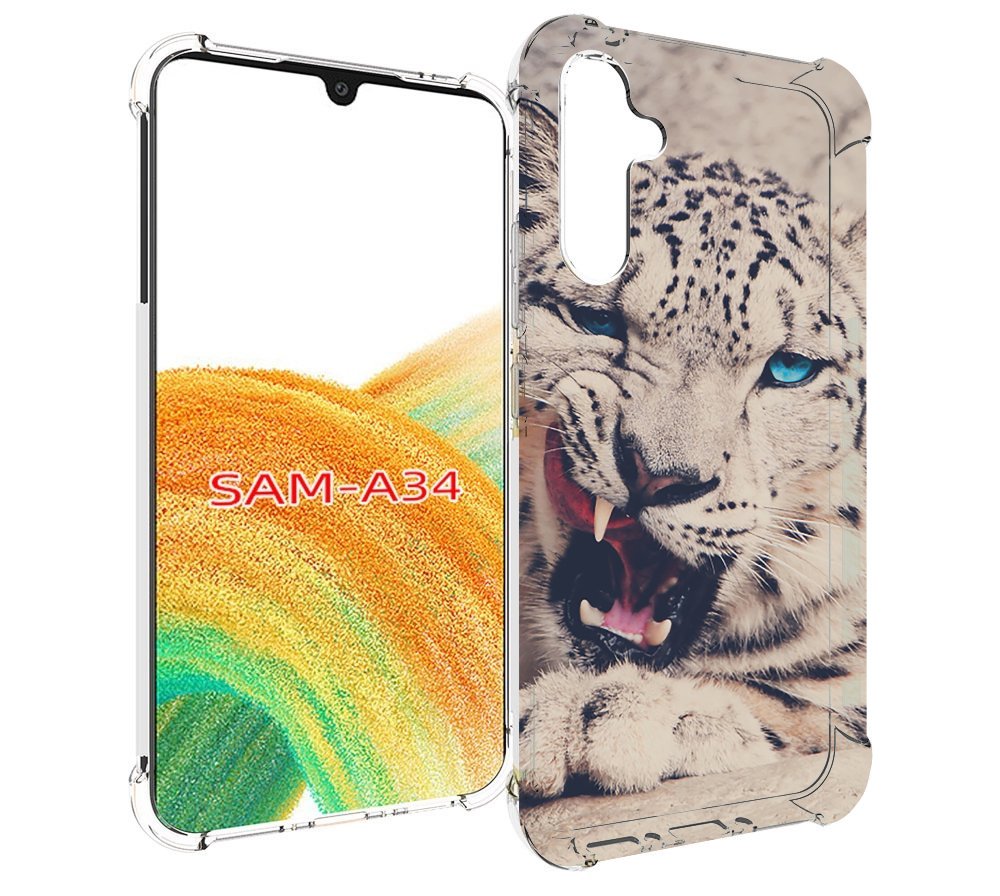 

Чехол MyPads Барсюня для Samsung Galaxy A34, Tocco