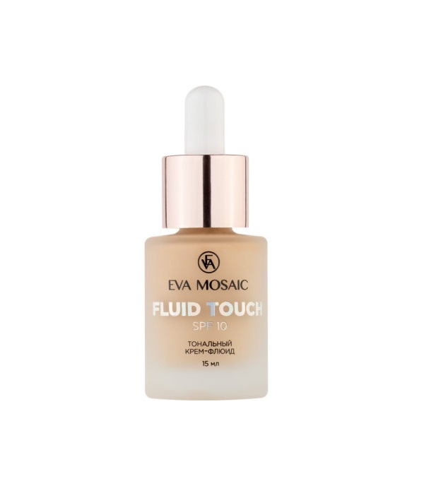 Тональный крем-флюид для лица Eva Mosaic Fluid Touch SPF 10 1 Фарфор