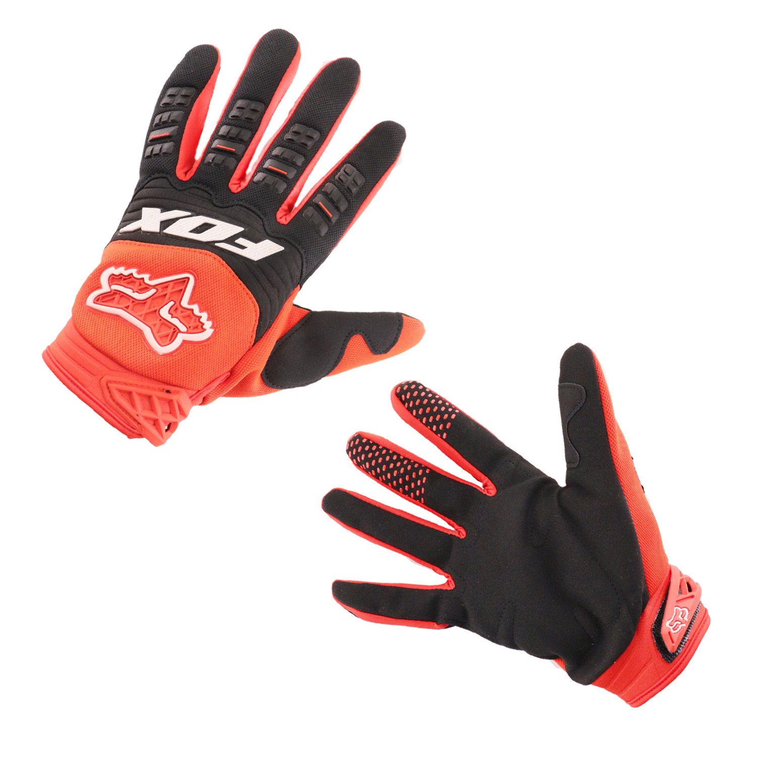 Мото перчатки FOX DIRTPAW (mod:029, size:XL, красно-черные)