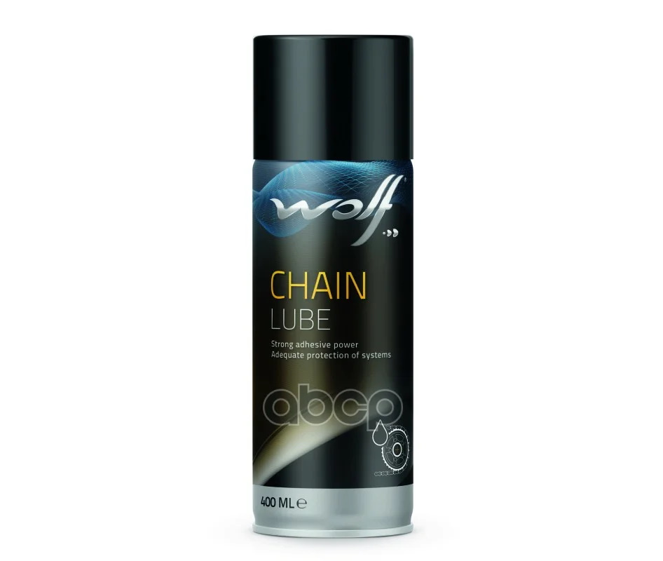 

Смазка для цепи мототехники WOLF CHAIN LUBE, 400мл WOLF 1043820