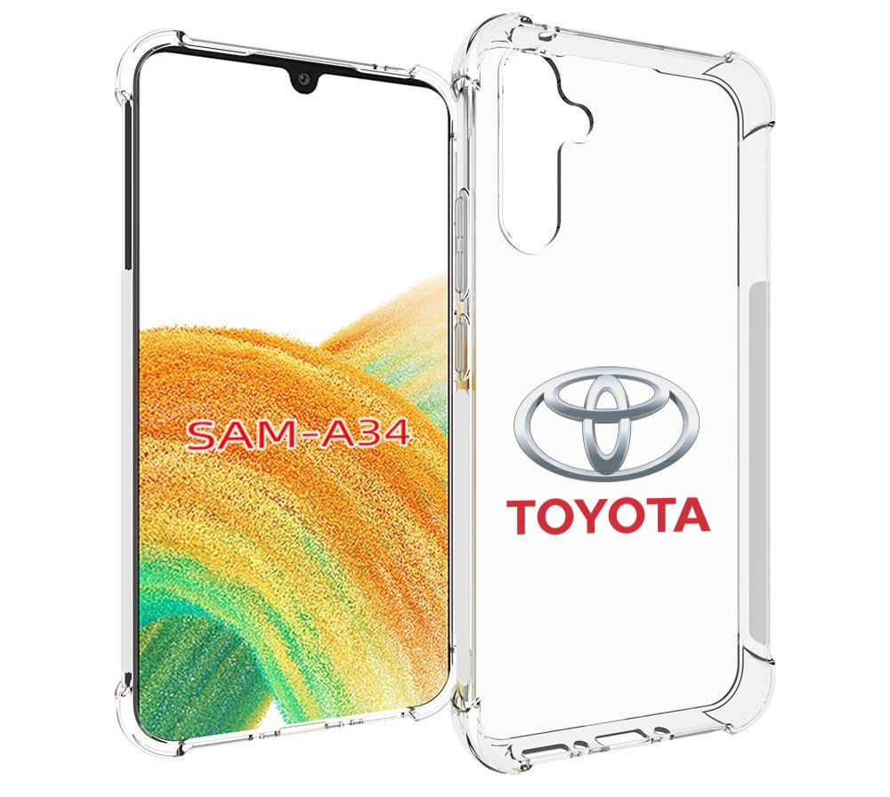 

Чехол MyPads toyota-тойота-4 мужской для Samsung Galaxy A34, Tocco