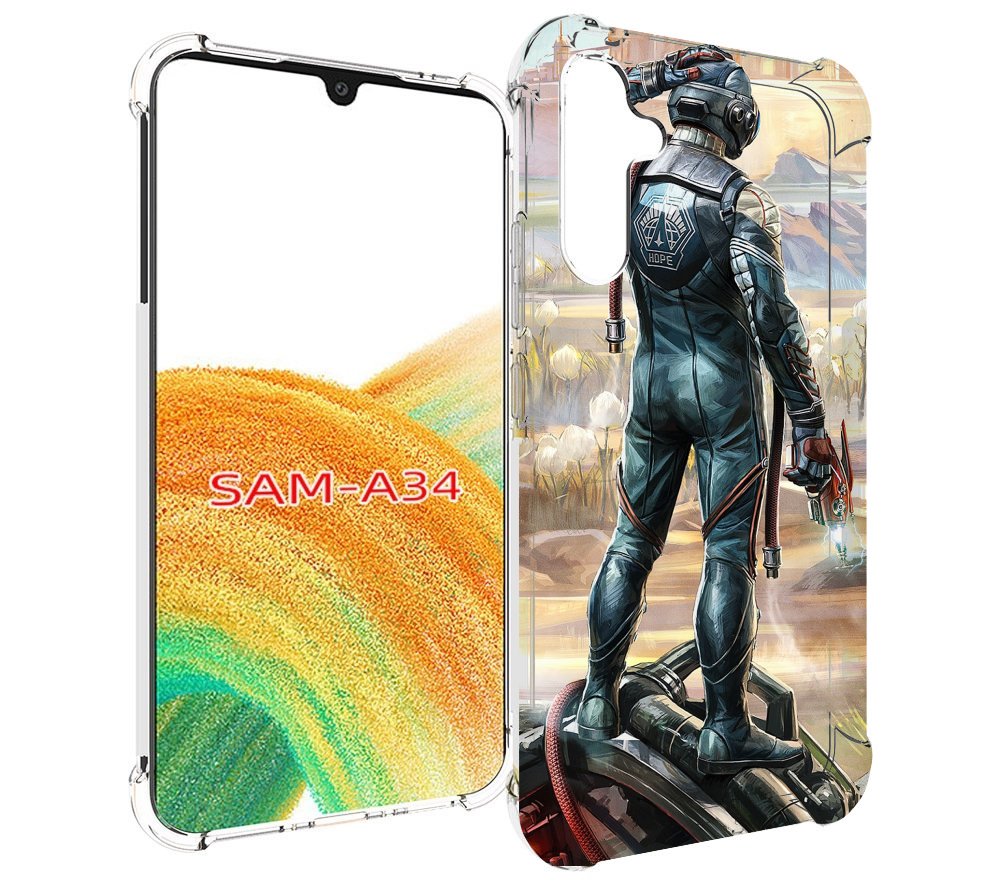 

Чехол MyPads the-outer-worlds для Samsung Galaxy A34, Tocco
