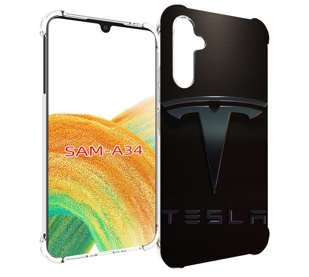 

Чехол MyPads tesla тесла 3 для Samsung Galaxy A34, Tocco