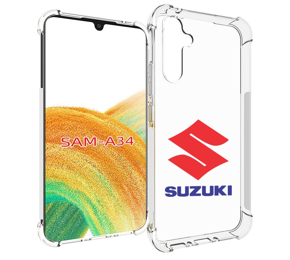 

Чехол MyPads suzuki-сузуки-3 мужской для Samsung Galaxy A34, Tocco