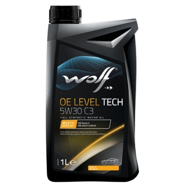 Моторное масло Oe Level Tech 5W30 C3 1l Wolf 1043900