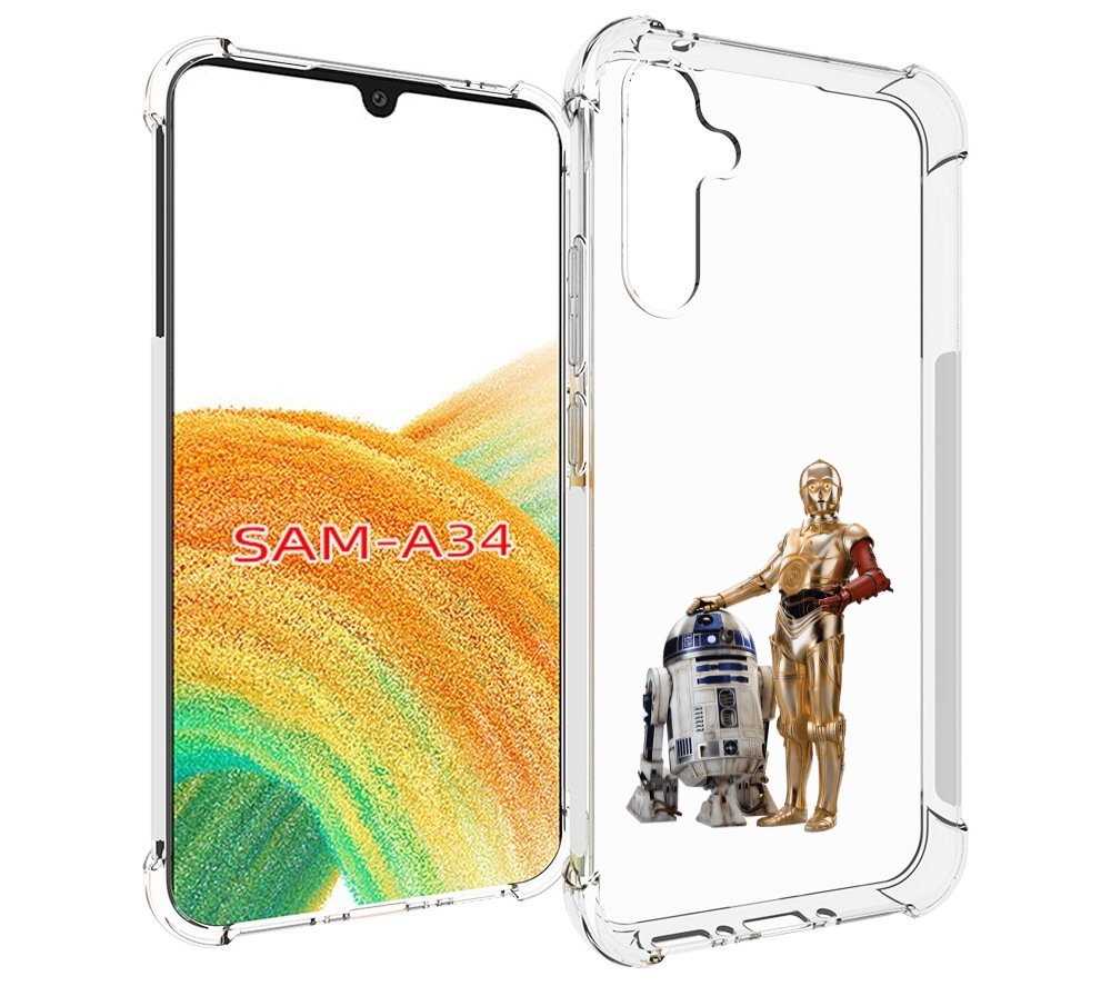 

Чехол MyPads starwars-звездные-войны для Samsung Galaxy A34, Tocco