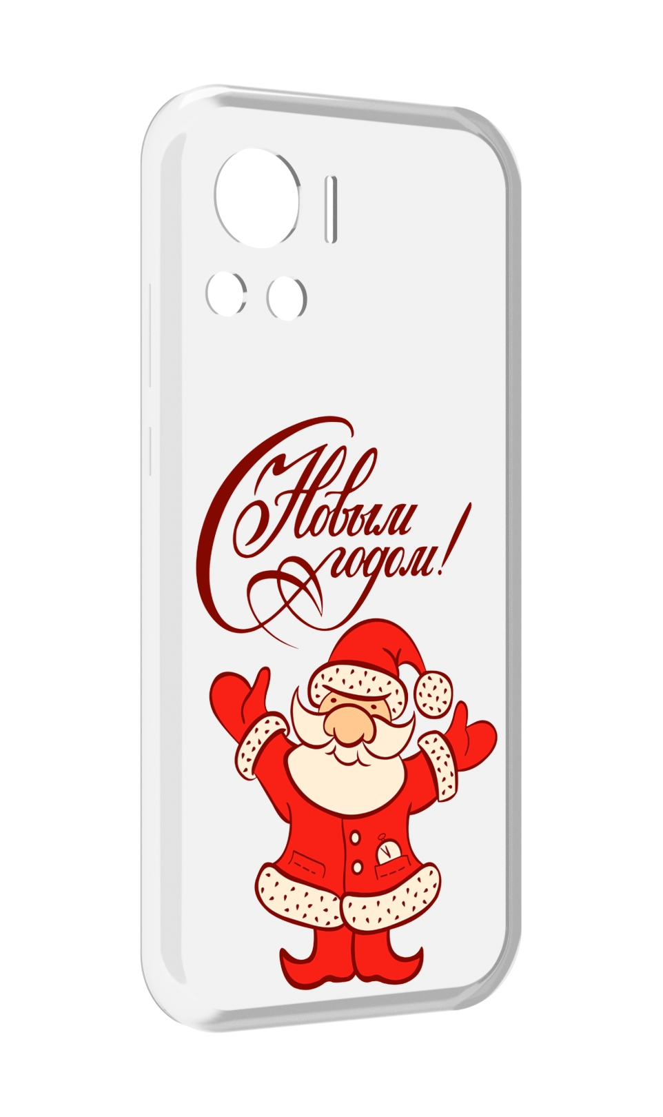 

Чехол MyPads Добрый дед мороз с новым годом 2023 для Motorola Edge 30 Ultra, Прозрачный, Tocco