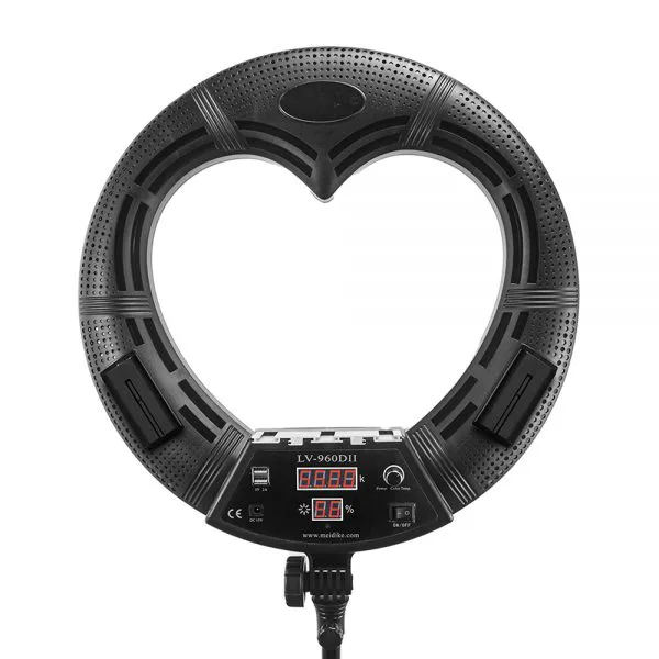 

Кольцевая лампа Okira LV 480 D, 45 см, Black, LV480D
