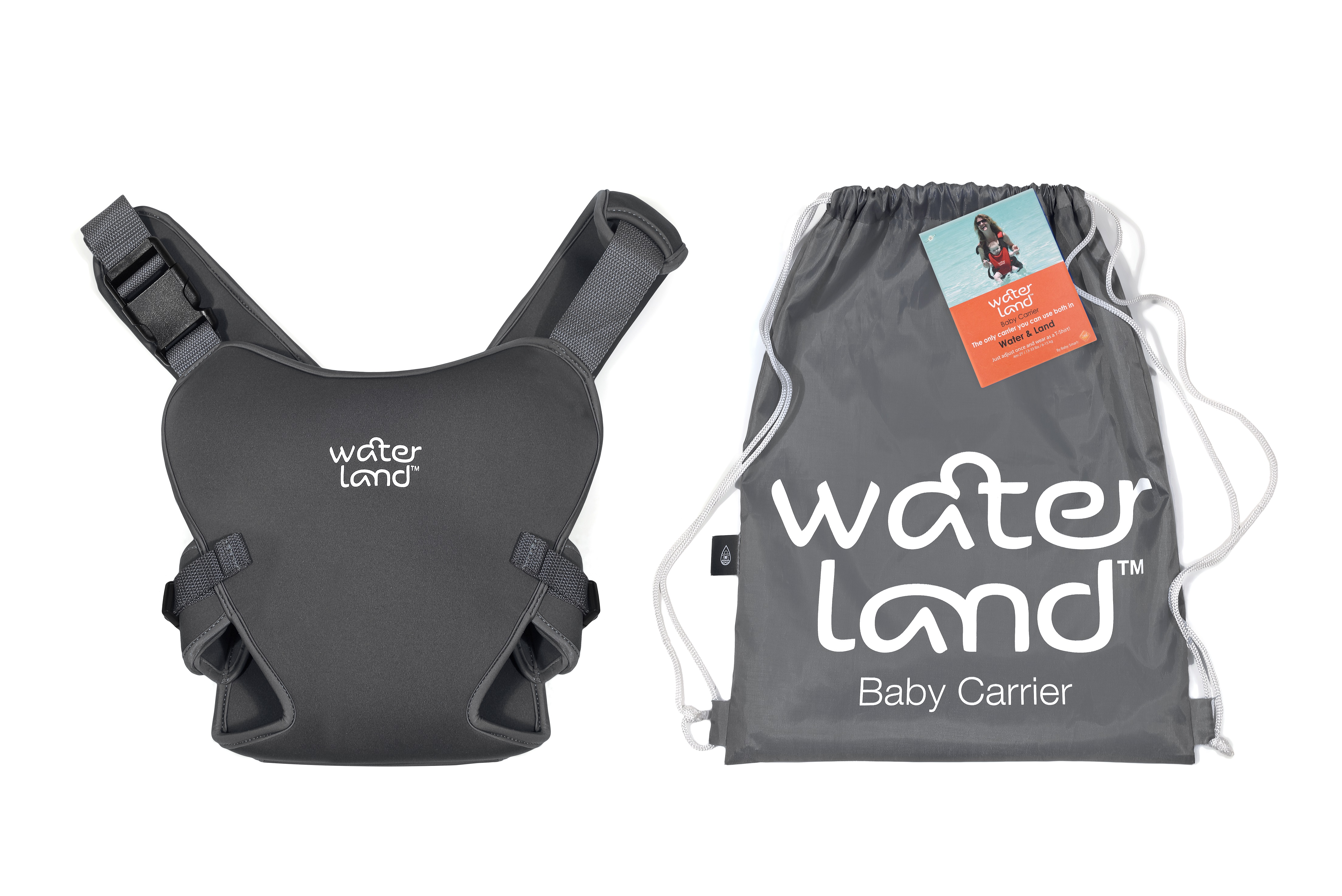 Рюкзак-переноска WaterLand Urban Grey рюкзак ninetygo urban daily plus backpack
