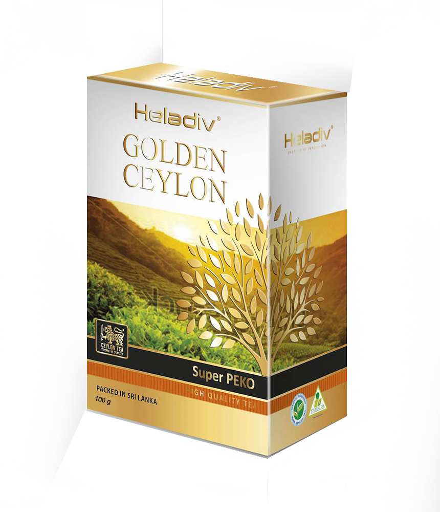 Чай черный листовой, Heladiv Golden Ceylon Super Pekoe 100 г