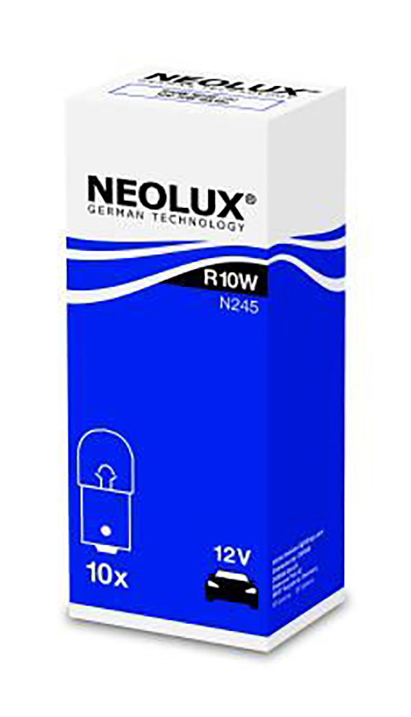 фото Лампа neolux r10w n245 10w 12v ba15s 5xfs10 osram n245