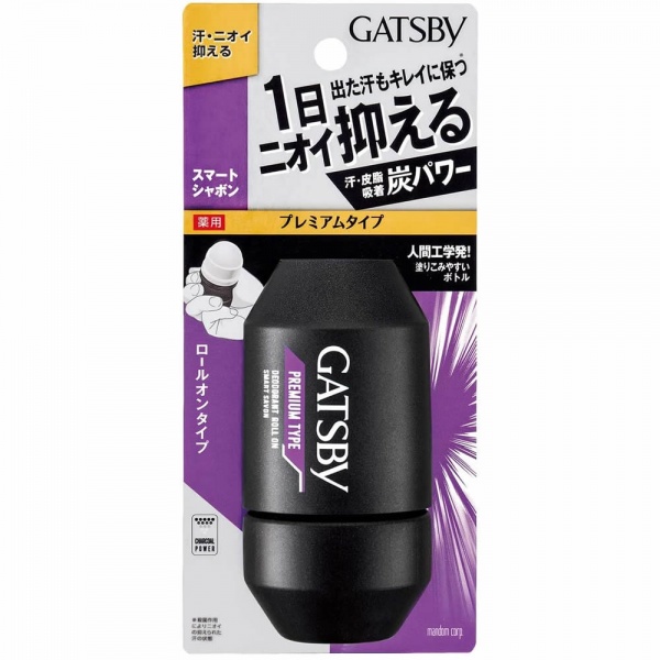 Gatsby deodorant roll-on smart soap дезодорант-антиперспирант роликовый для мужчин 60 г