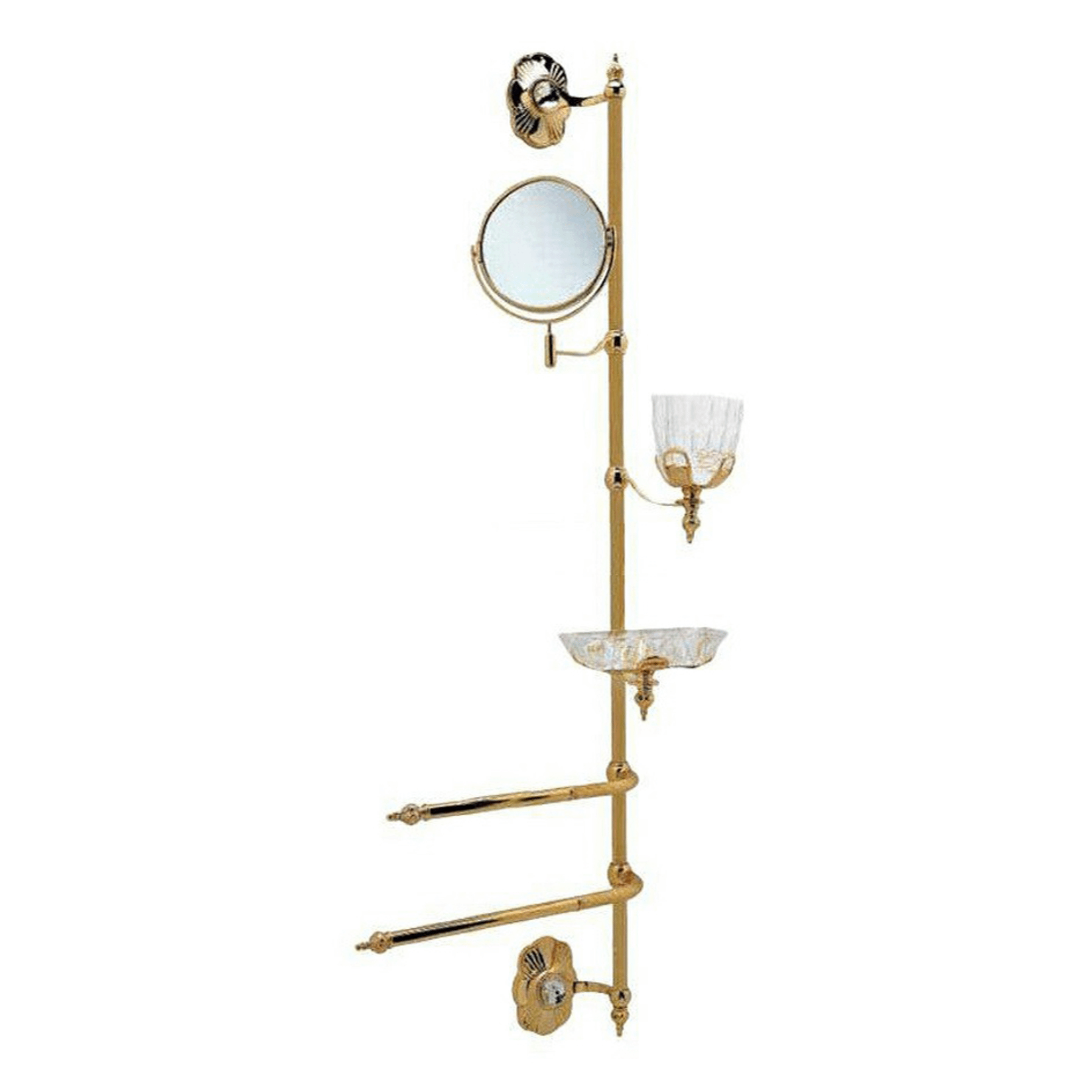 Стойка для туалета Lineatre Margherita бронзовая