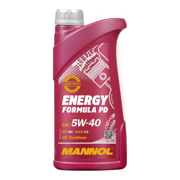 фото Масло моторное energy formula pd 5w-40 (1л) mannol 4013