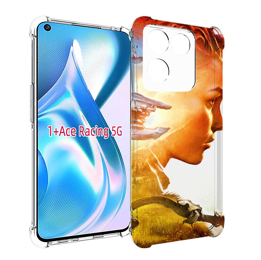 

Чехол MyPads Horizon Zero Dawn art для OnePlus Ace Racing, Прозрачный, Tocco