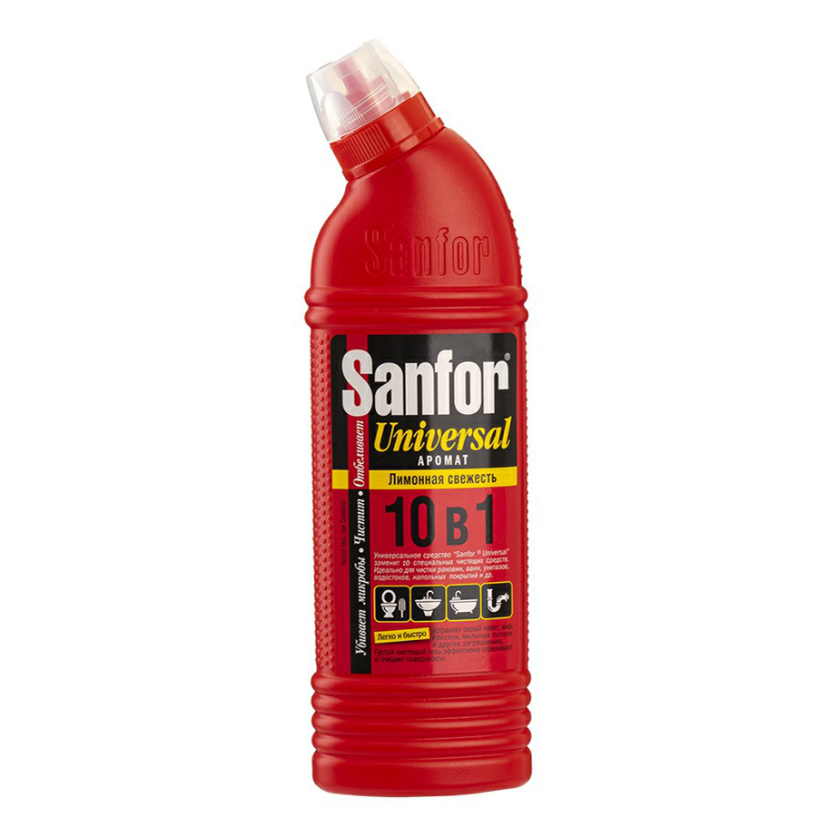 

Жидкость Sanfor Лимонная свежесть универсальная 450 г