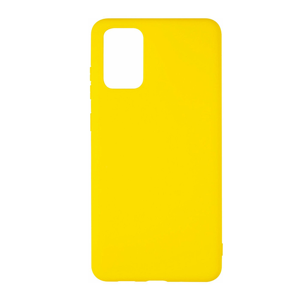 фото Чехол для samsung s20 silicone cover желтый nobrand