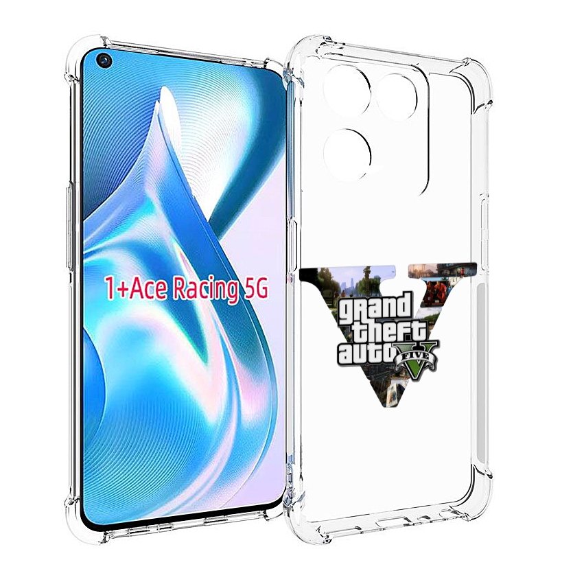 

Чехол MyPads GTA 5 логотип для OnePlus Ace Racing, Прозрачный, Tocco