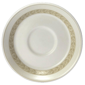 

Блюдце Antoinette 15.25 см Steelite, Белый;оливковый