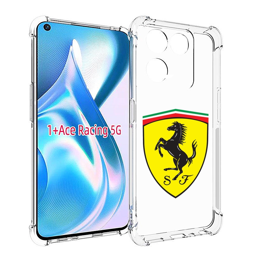 

Чехол MyPads Ferrari-3 мужской для OnePlus Ace Racing, Прозрачный, Tocco