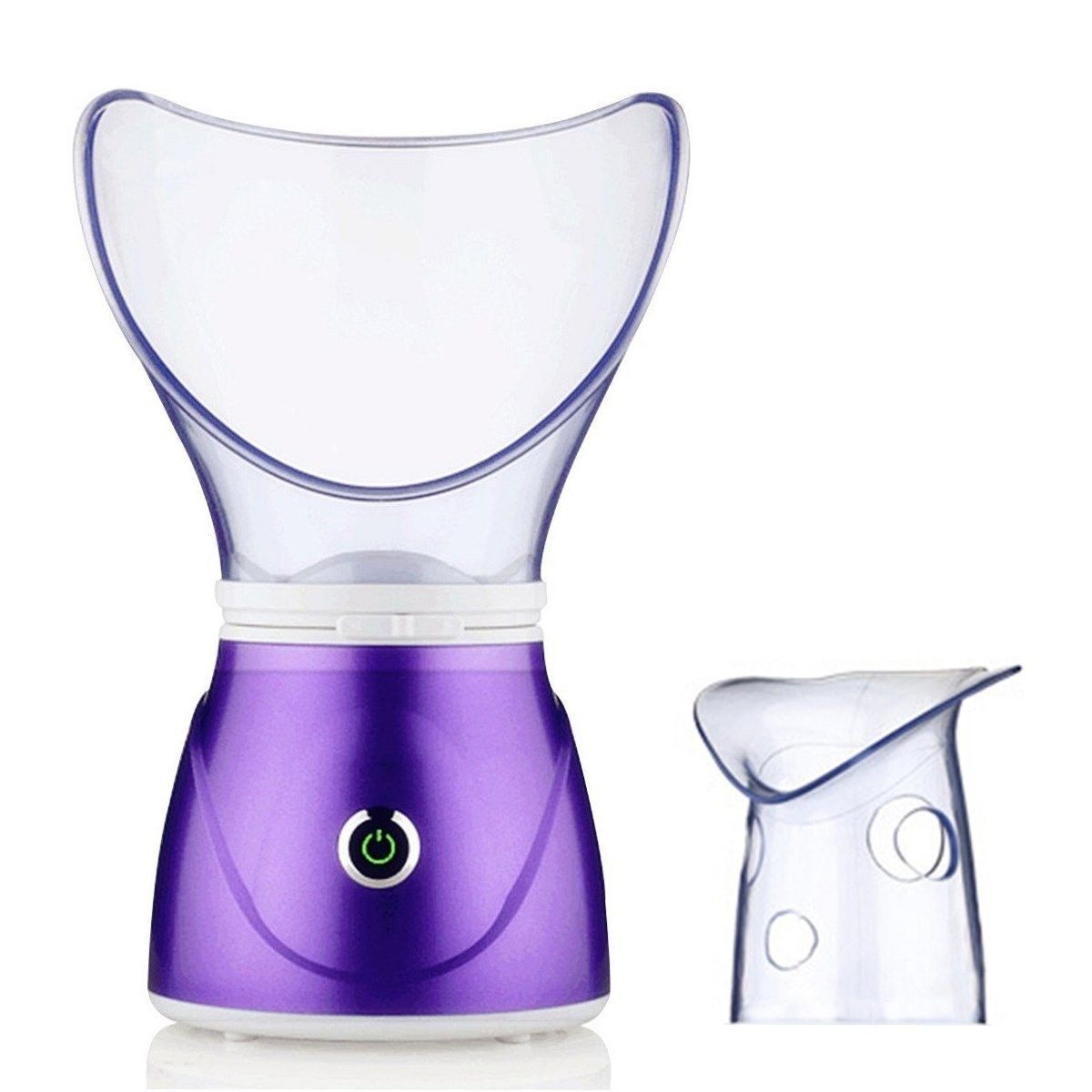 Паровая сауна для кожи лица Osenje Facial Steamer (Фиолетовый) кушон крем основа под макияж для лица со спонжем от veze фиолетовый 20 гр