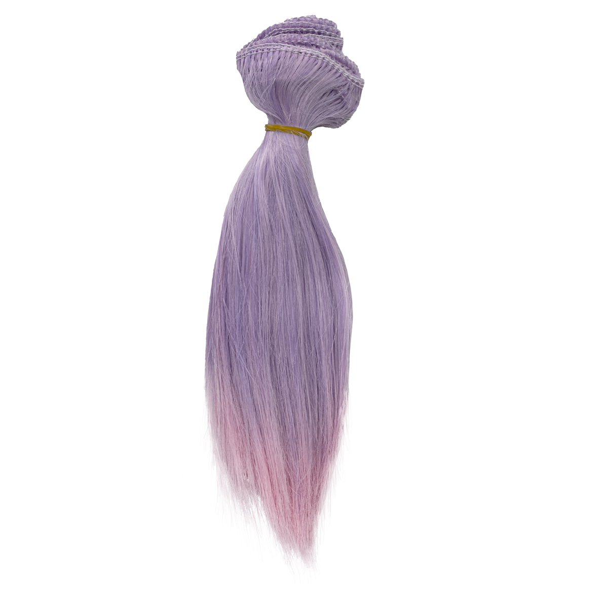 Трессы прямые Элит двухцветные ширина 100см длина пряди 17см из сиреневого в розовый цвет tsubaki спрей гладкие и прямые волосы