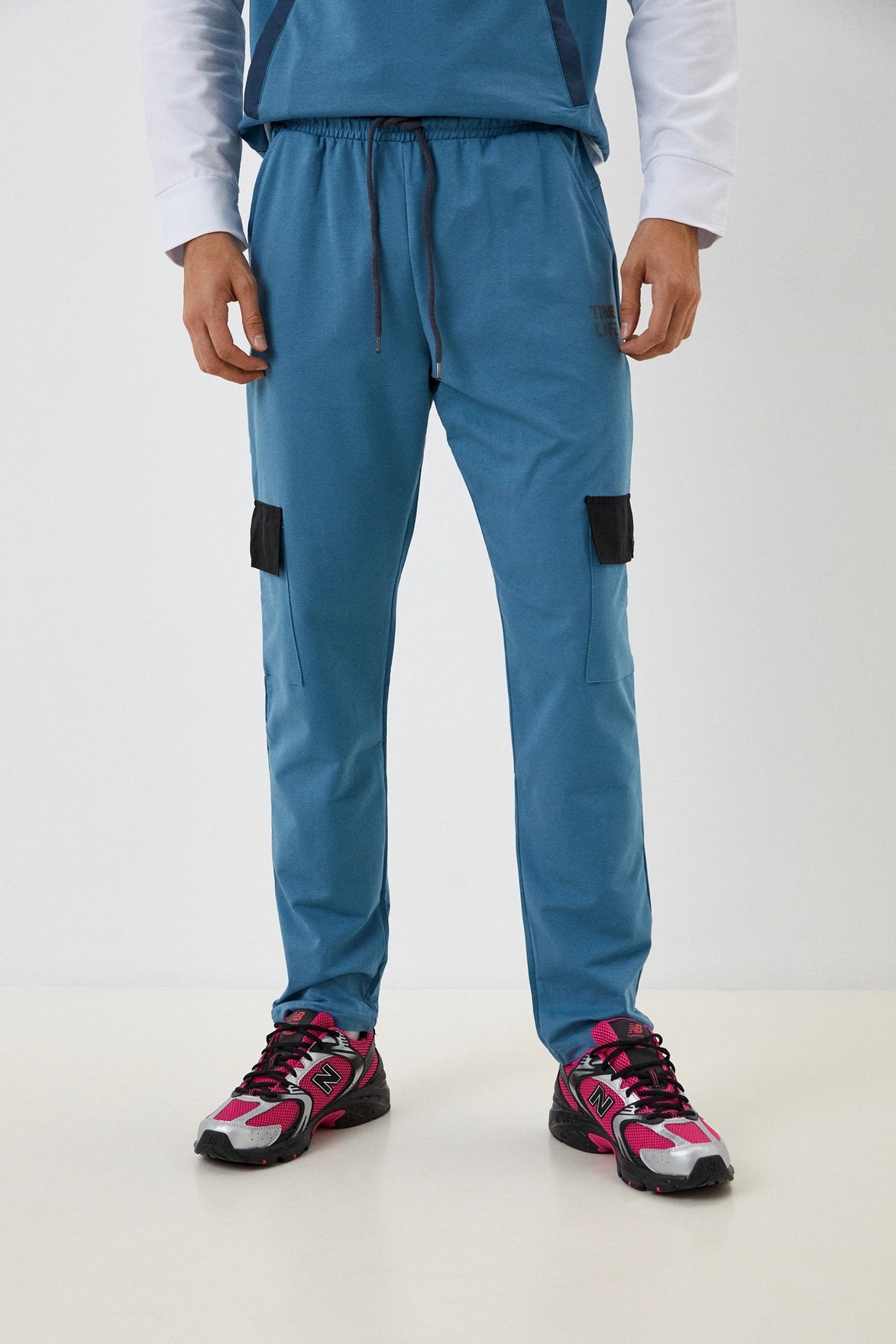 Спортивные брюки мужские VIENETTA 177400_2525 синие L
