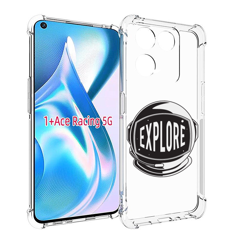 

Чехол MyPads Explore для OnePlus Ace Racing, Прозрачный, Tocco