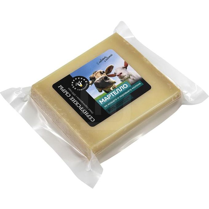 

Сыр твердый Orecchio Oro Мартелло 50% 200 г