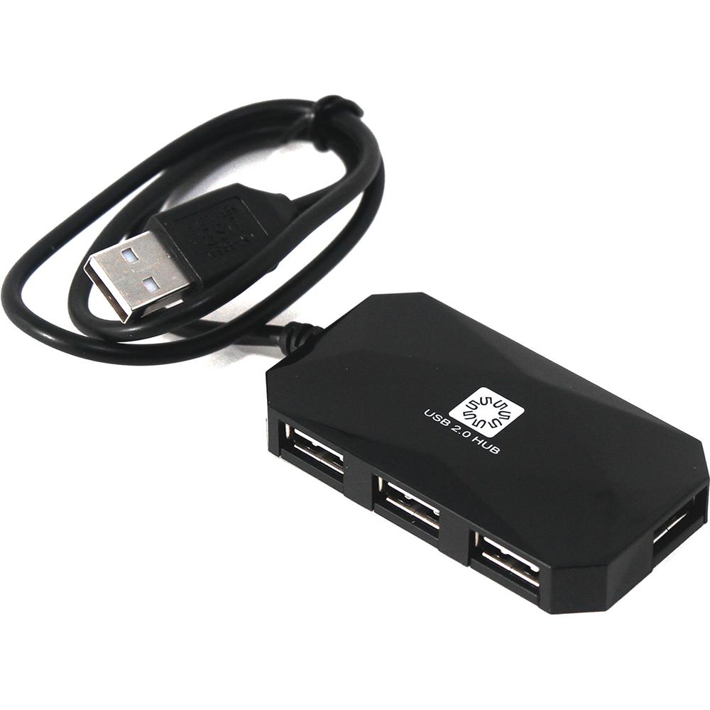 

Разветвитель 5bites USB M-F (HB24-207BK), Черный