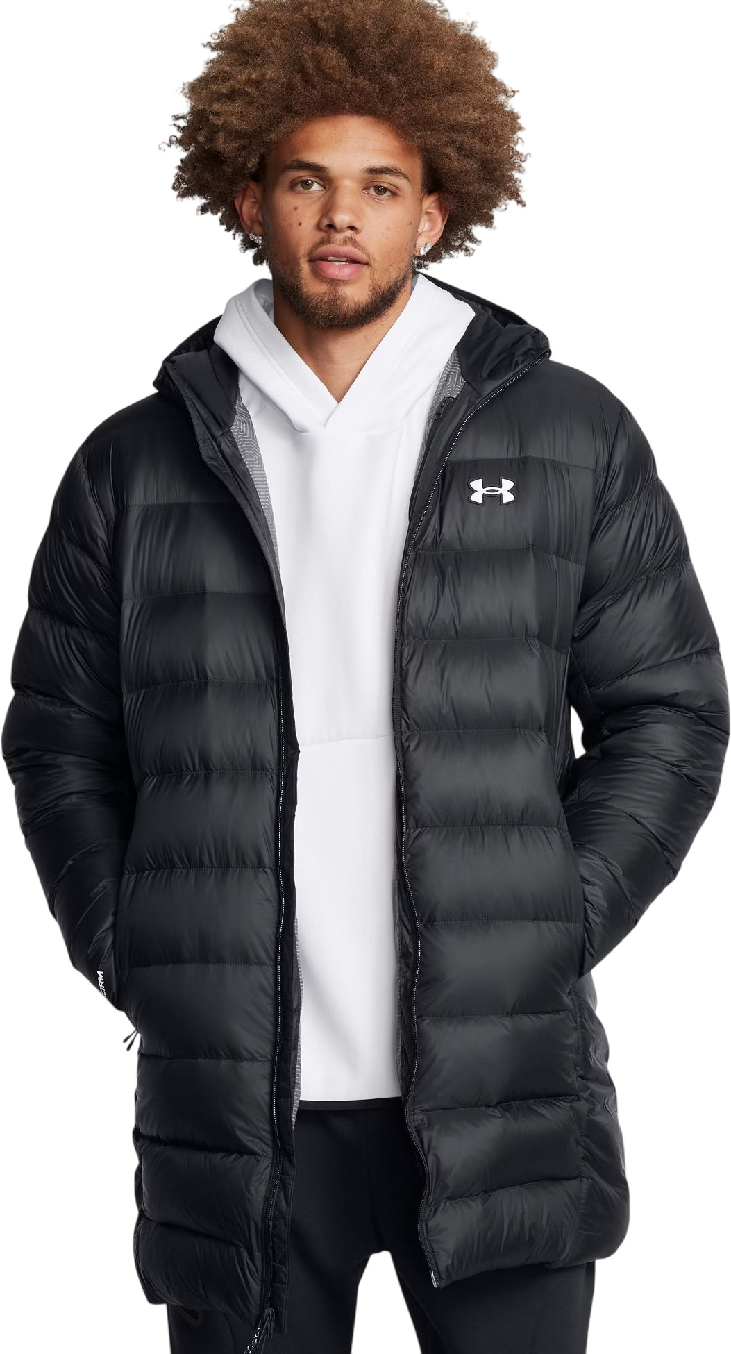 Зимняя куртка мужская UNDER ARMOUR LEGEND DOWN PARKA черная 2XL