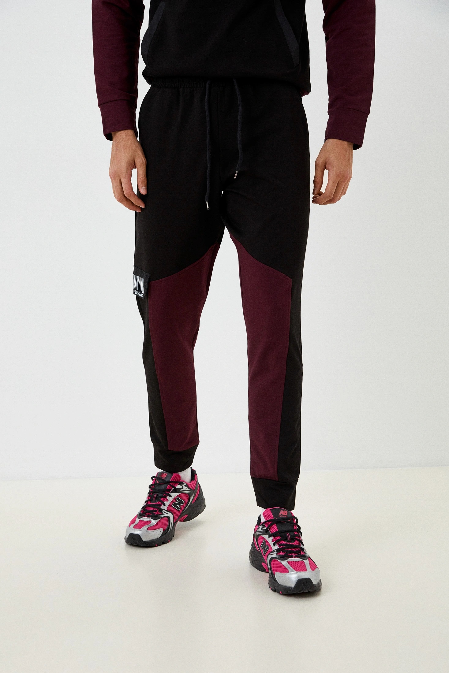 Спортивные брюки мужские VIENETTA 177300_2525 фиолетовые M