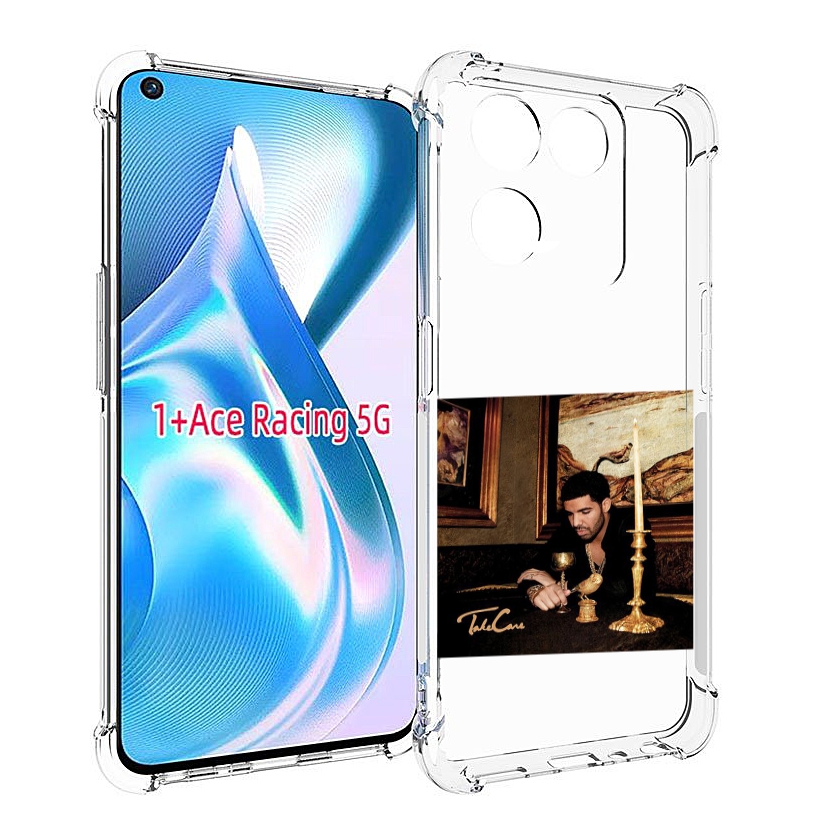 

Чехол MyPads Drake - Take Care для OnePlus Ace Racing, Прозрачный, Tocco