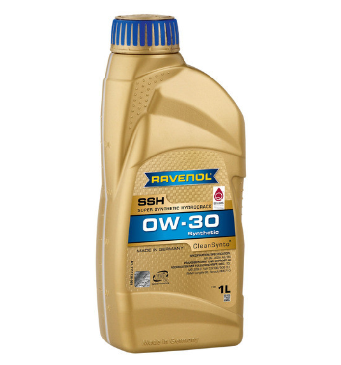

Моторное масло Ravenol Super Synthetic Hydrocrack SSH SAE 0W30 1л
