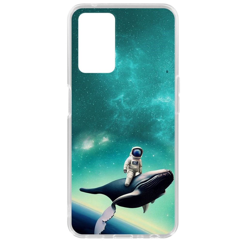 

Чехол Космоплавание для Oppo A96, Прозрачный
