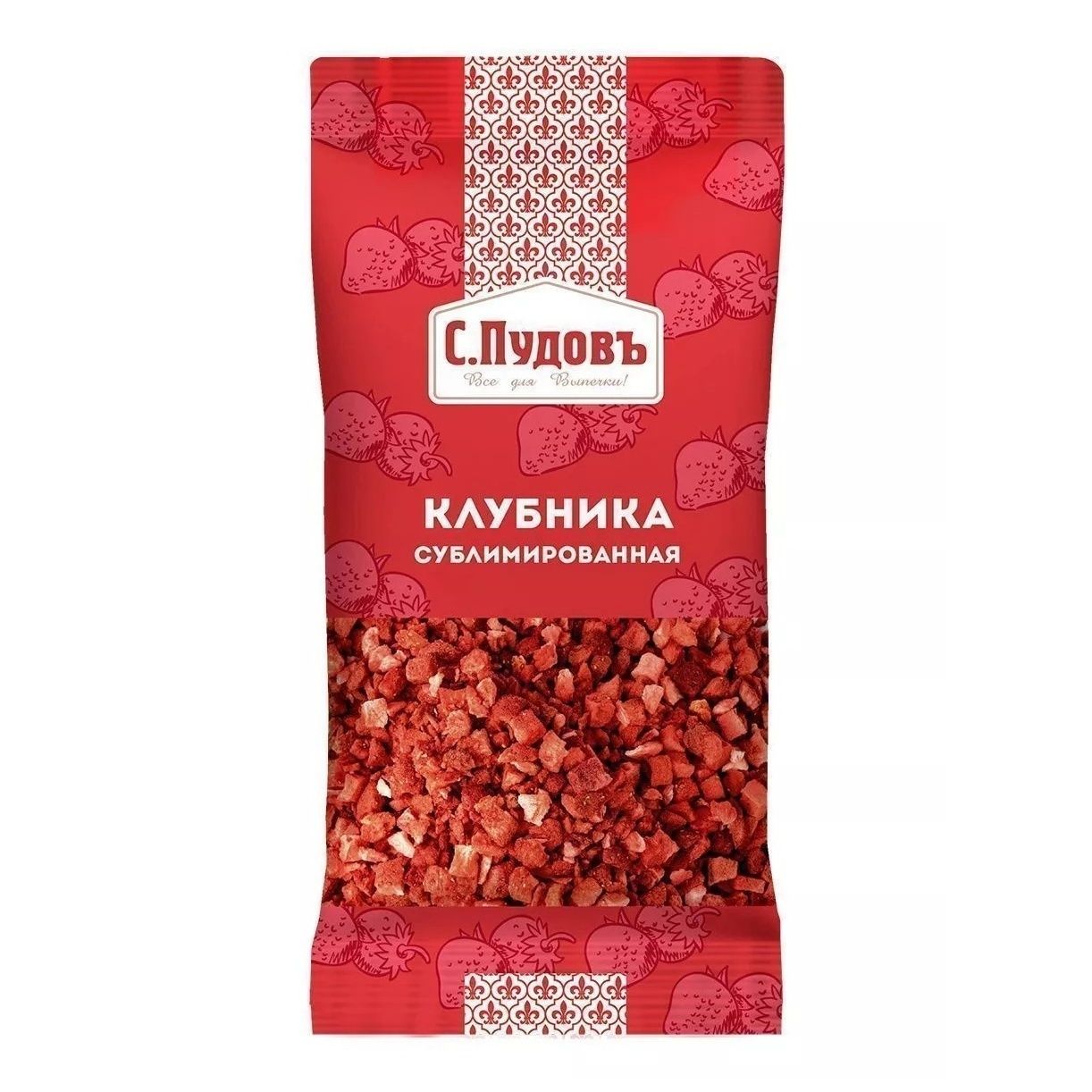 

Посыпка С.Пудовъ клубника 5 г