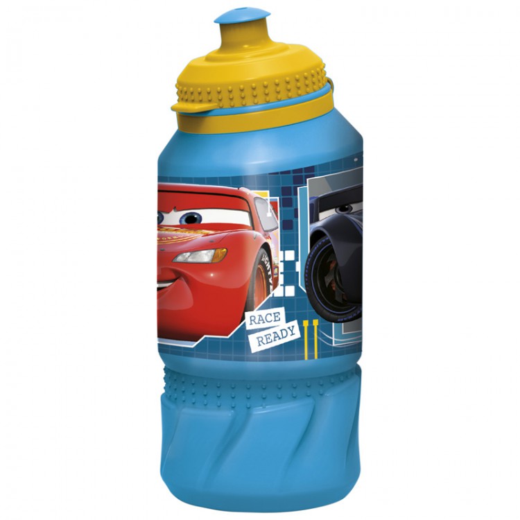 фото Бутылка пластиковая (спортивная 420 мл). тачки. к гонкам готов disney