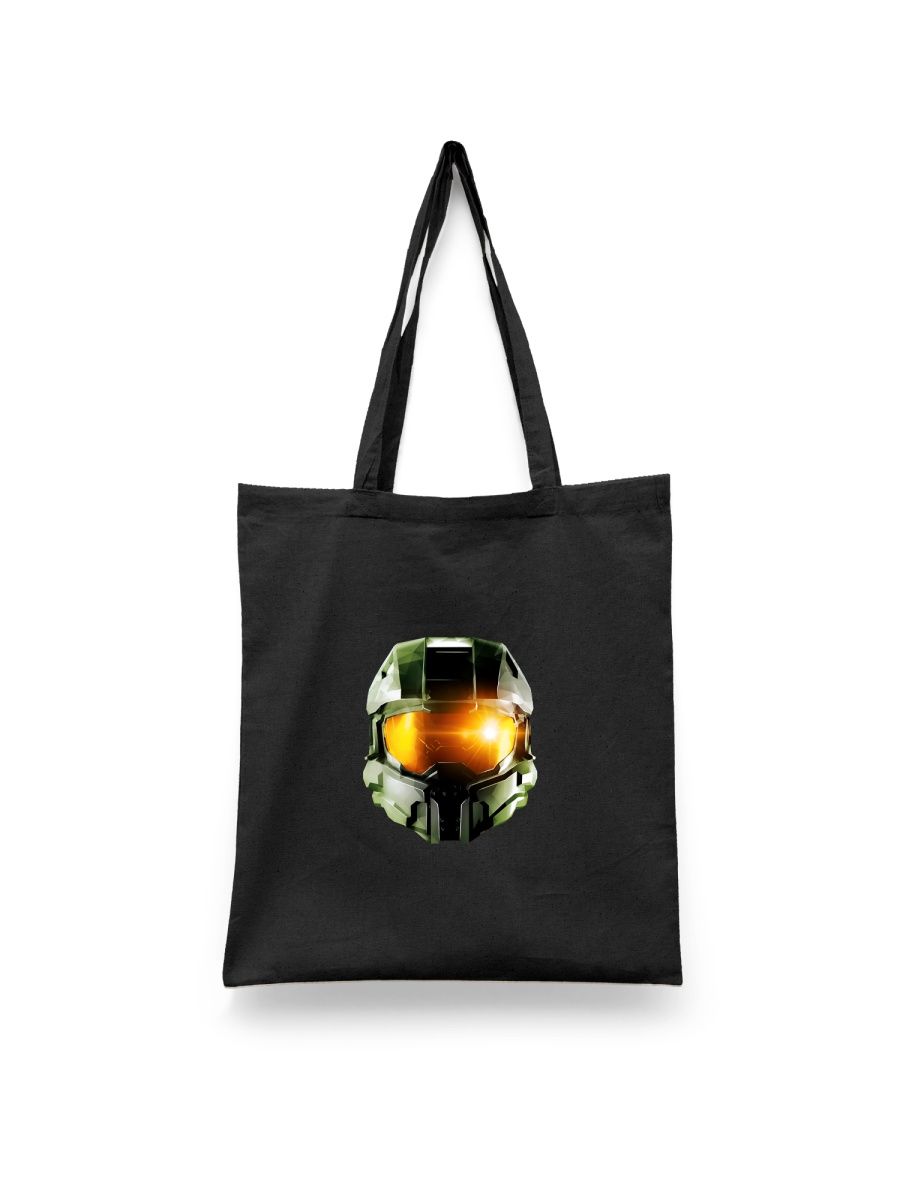 

Шоппер унисекс Каждому Своё Halo/Хейло GMHAL4, черный, Halo/Хейло GMHAL4