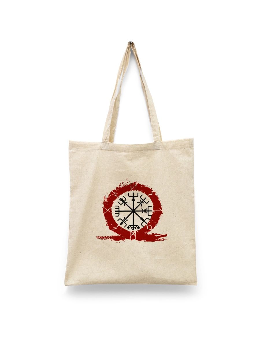 

Шоппер унисекс Каждому Своё God of War/Кратос/Бог войны GMGW11, белый, God of War/Кратос/Бог войны GMGW11