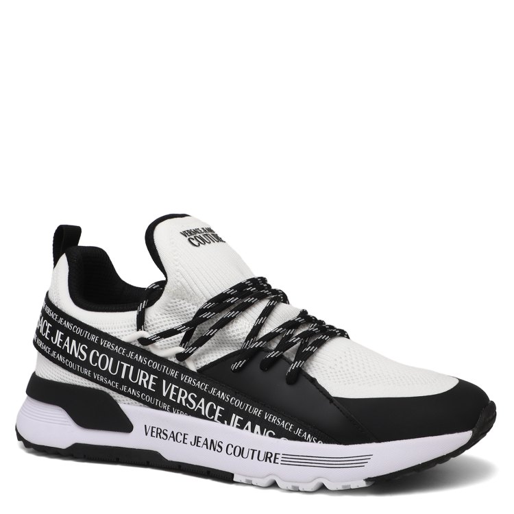 

Кроссовки мужские Versace Jeans Couture 76YA3SA3 белые 43 EU, Белый, 76YA3SA3