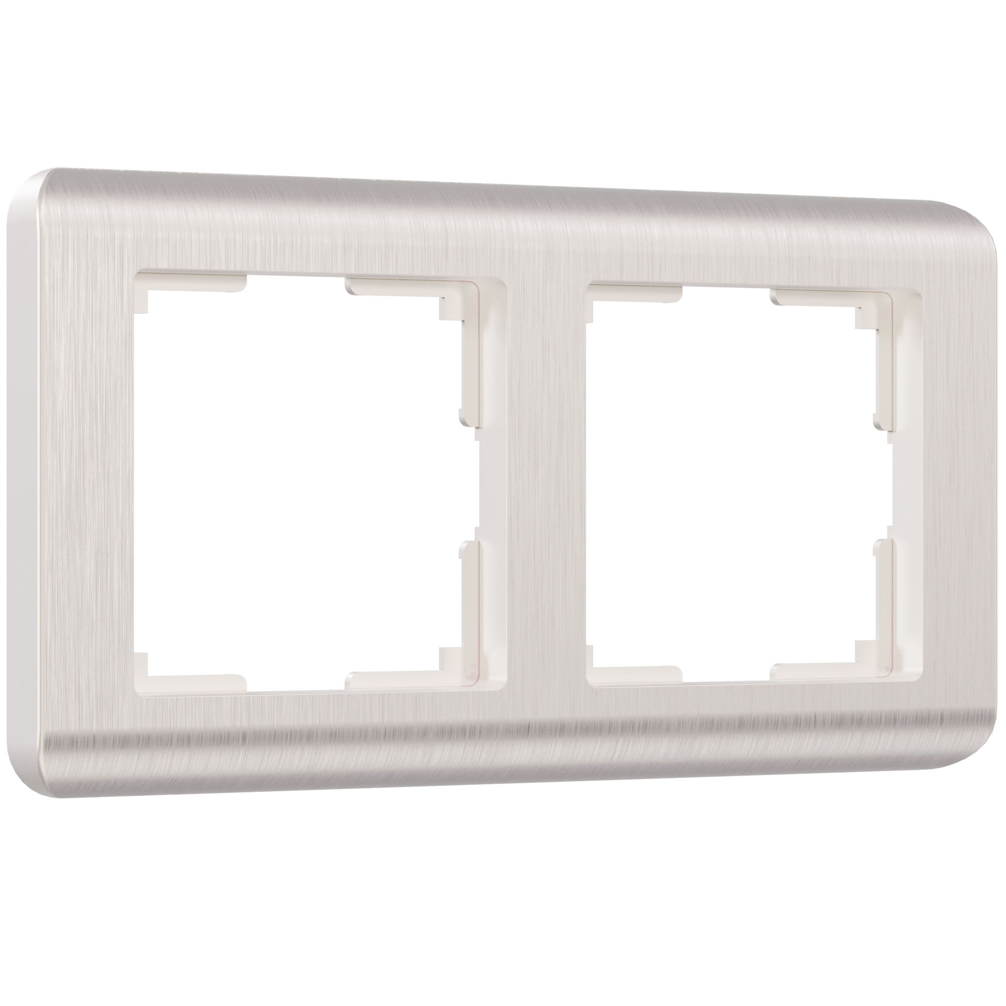 Рамка для розетки / выключателя  на 2 поста Werkel W0022113 Stream перламутровый пластик макс шкаф 3 х дверный с зеркалом серый перламутровый