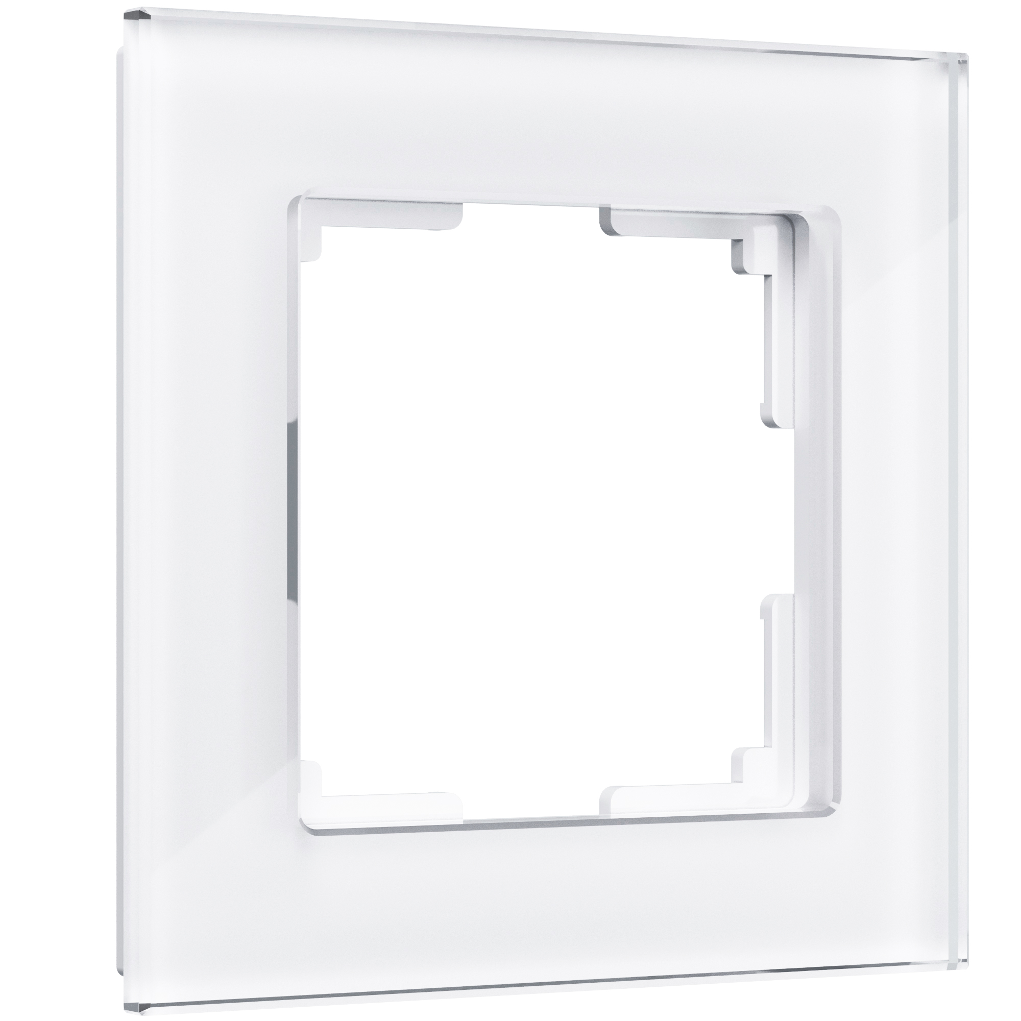 Рамка для розетки / выключателя на 1 пост Werkel W0011101 Favorit белый стекло рамка на 1 пост werkel favorit w0011141 4690389183362