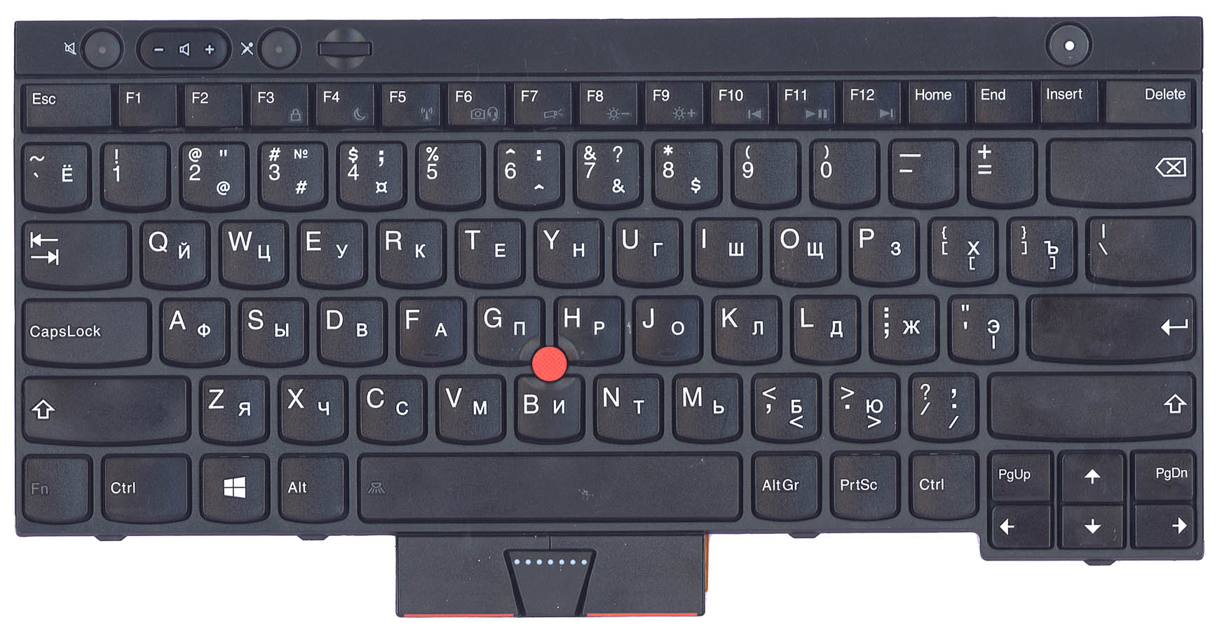 

Клавиатура для ноутбука Lenovo ThinkPad T430 T430I X230 T530 L430 L530 черная