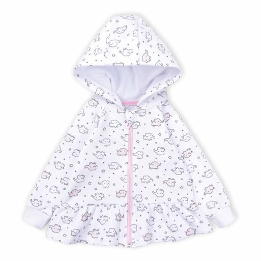 

Толстовка детская КотМарКот, белый, р. 80, Слоник Joy