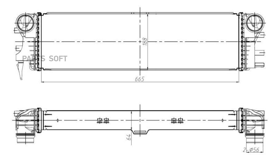 Интеркулер NRF 309037