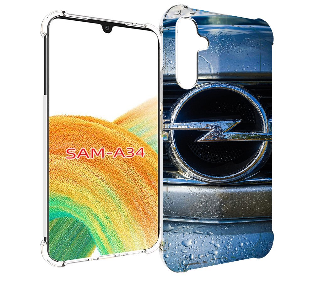 

Чехол MyPads opel опель 3 мужской для Samsung Galaxy A34, Tocco